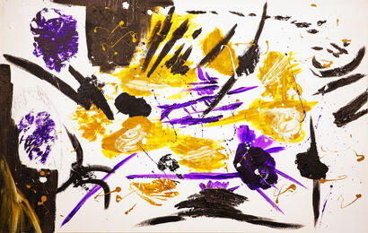 Colour Explosion - a Paint Artowrk by Petra Scherer